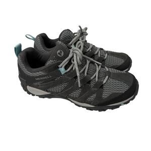 Merrell Shoes Womens Size 8 Alverstone Hiking Trail Storm Gray Blue